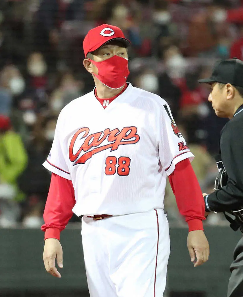 【画像・写真】広島・中崎が痛恨被弾で逆転負け　先発・床田7回無失点好投も…