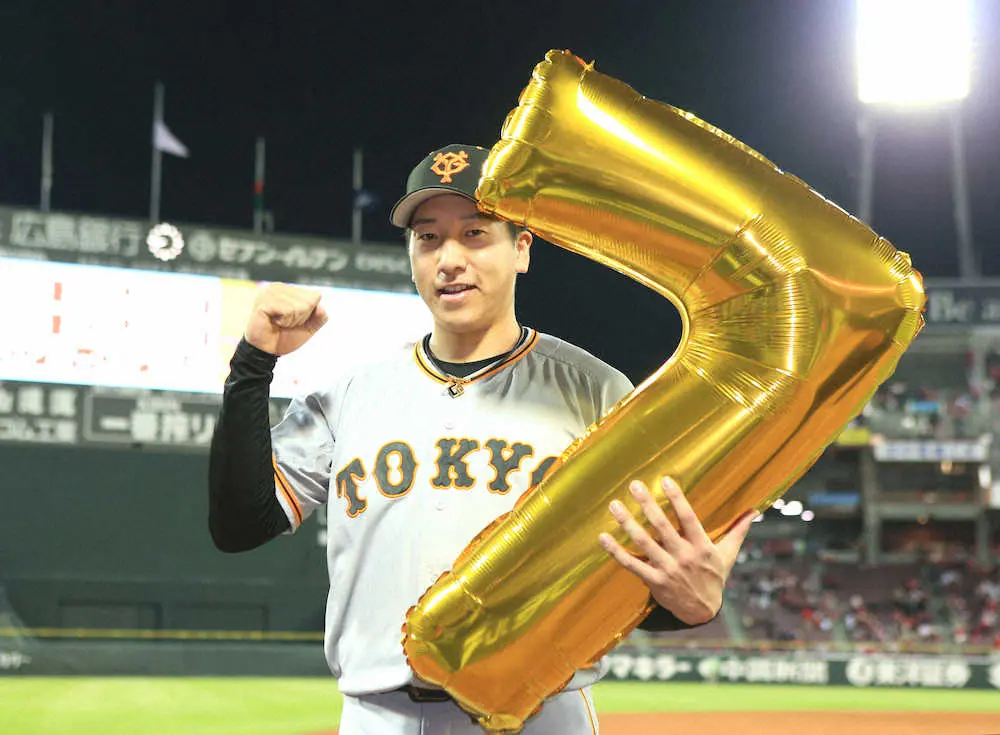 【画像・写真】巨人・大勢7セーブ！角三男に並ぶ球団新人最多タイ記録　憧れ江川ばり直球攻めで1回完全