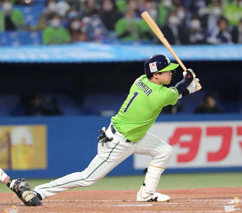 【画像・写真】ヤクルト・山田が先制打「チャンスをものにできてよかった」