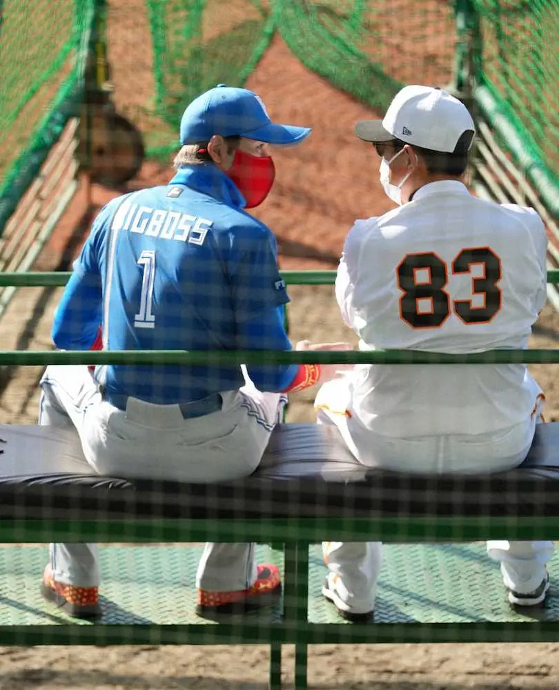 【画像・写真】日本ハム新庄監督　札幌D仕様の「ビッグボスステージ」完成に「選手の足の運びがものすごく見える」