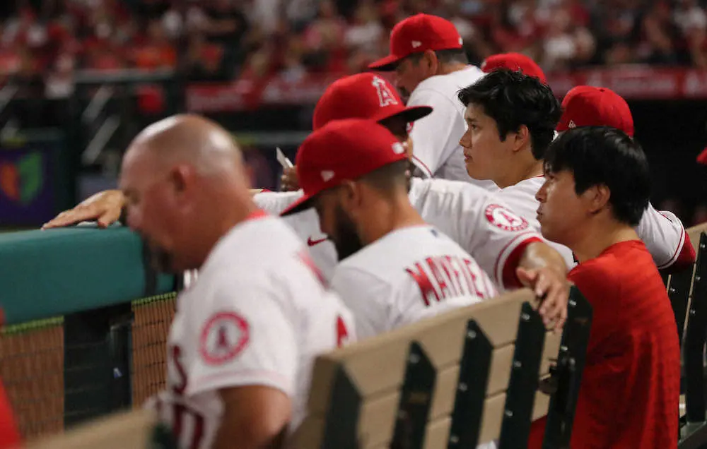 【画像・写真】エンゼルス・大谷「何かっこつけてんねん」、大歓声浴びた一平通訳にツッコミ