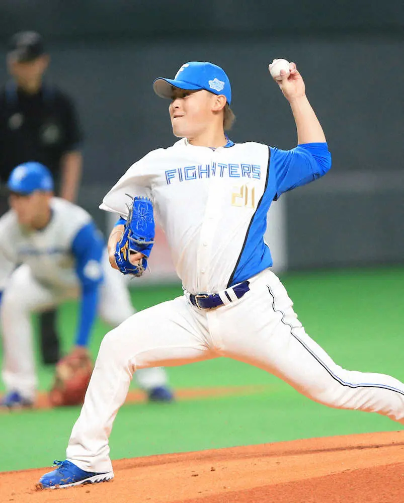 【画像・写真】日本ハム河野3回7安打5失点で降板　今季初勝利はお預け