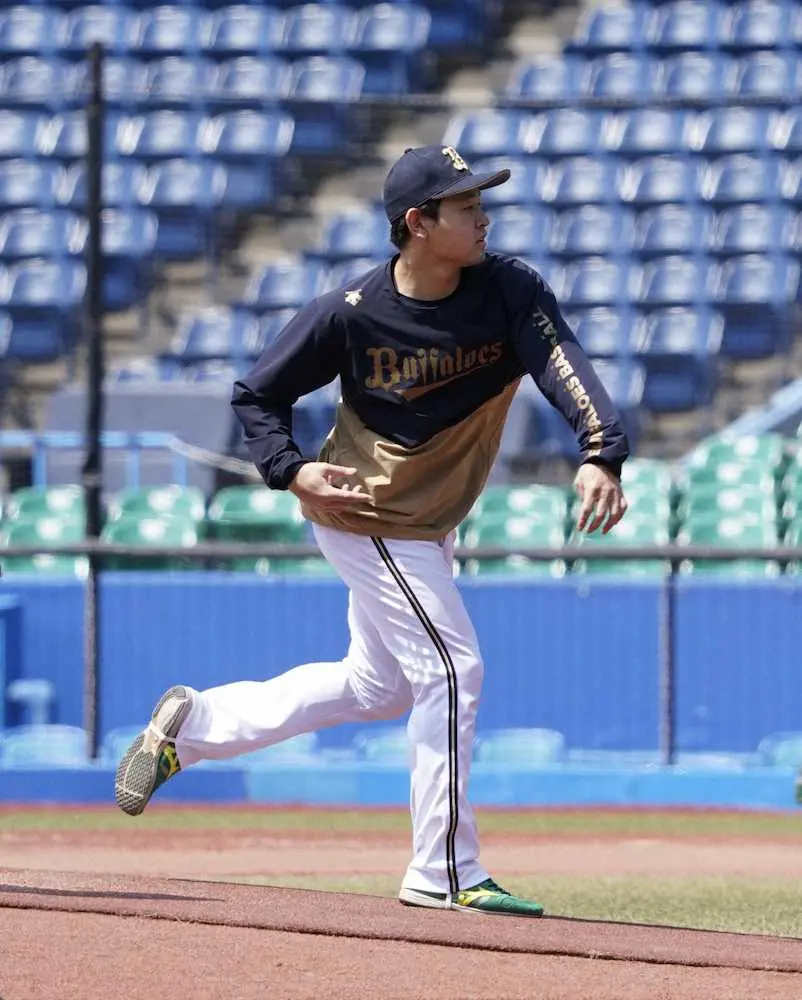 【画像・写真】オリ・宮城　同学年・朗希と投げ合いへ　コロナでローテ再編