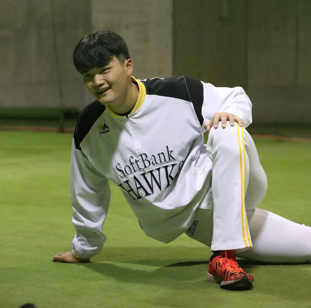 【画像・写真】12日先発ソフトバンク田上　朗希完全から刺激「夢をもらった」