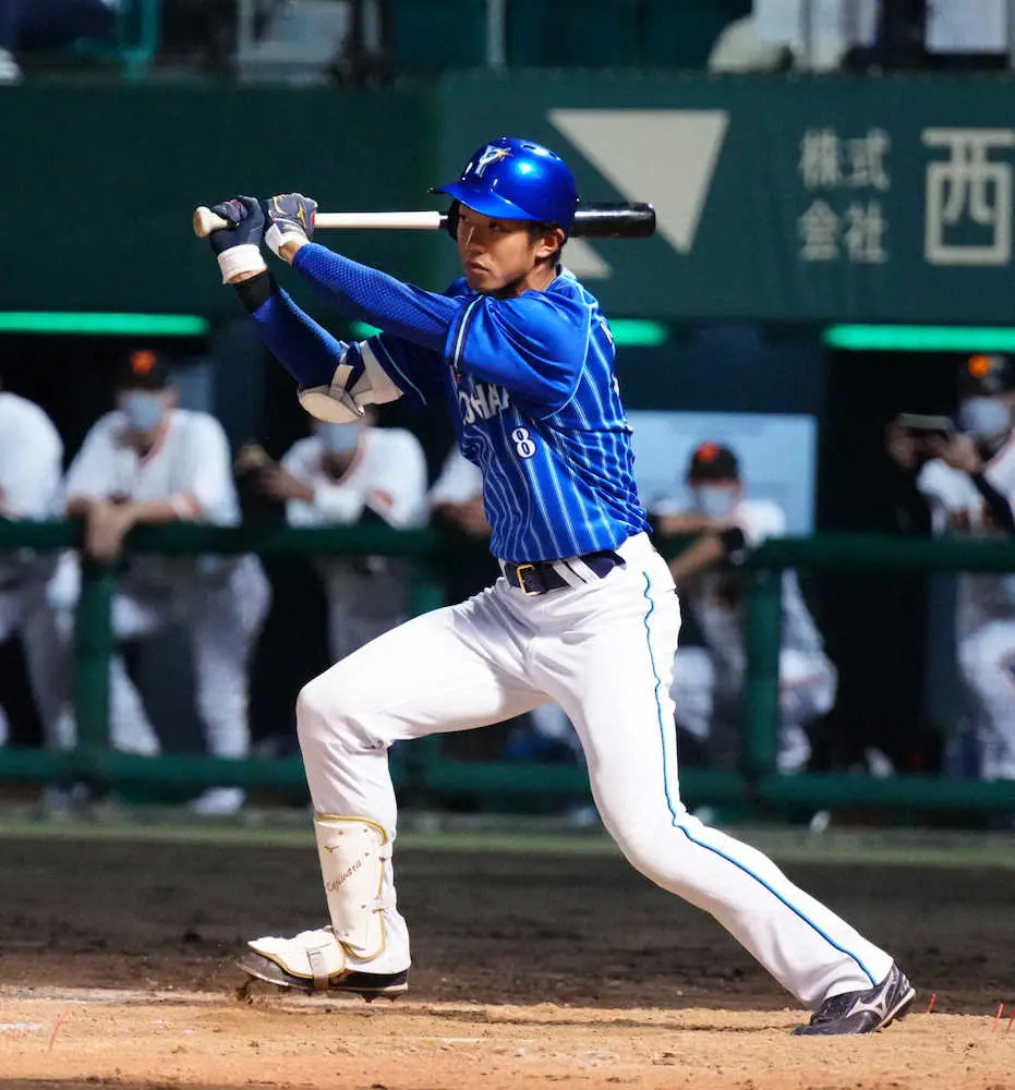 【画像・写真】代替指名選手の新人“カジータ”梶原がド派手デビュー　初本塁打含む4安打は2リーグ制後初