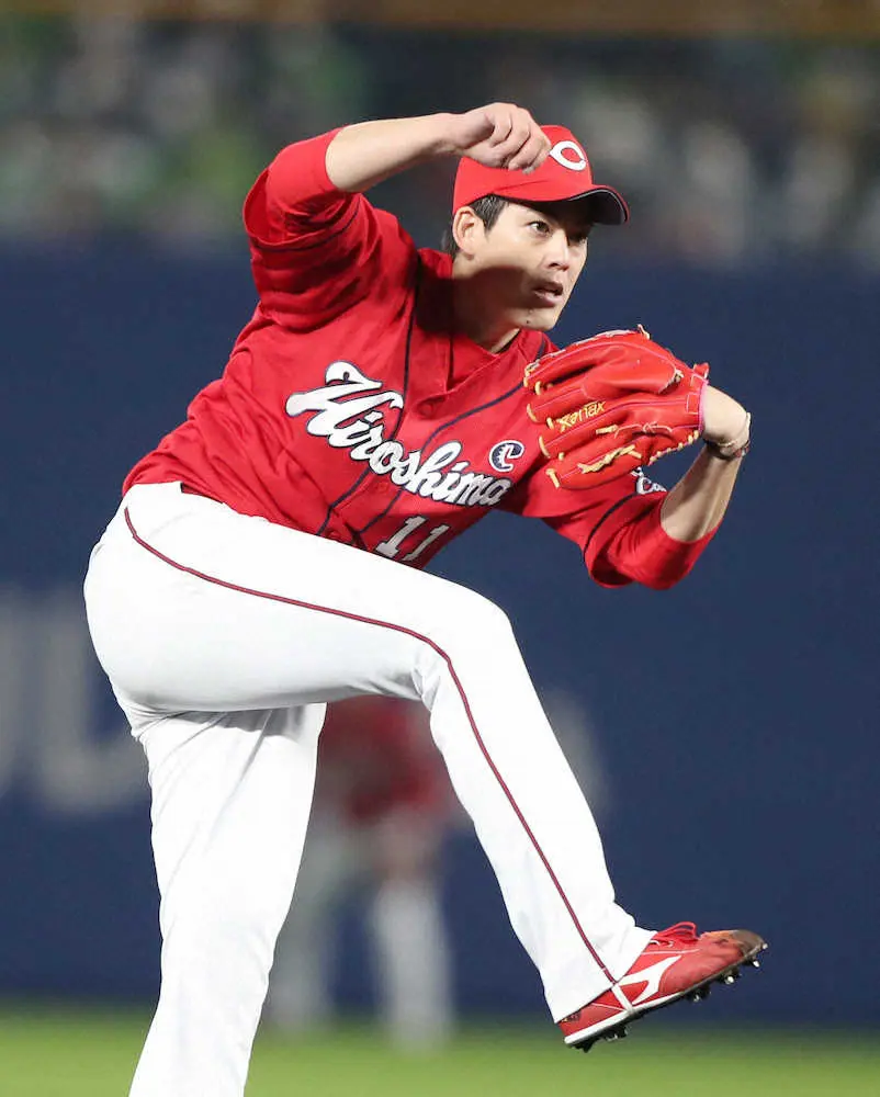 【画像・写真】広島　頼もし先発陣！九里で10試合連続のクオリティー・スタート達成　先発防御率はリーグ1位