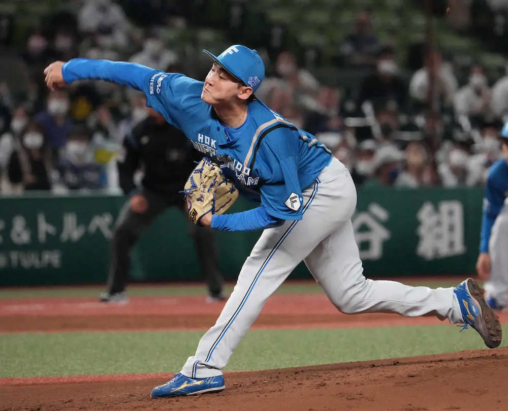 【画像・写真】日本ハム・立野3回7安打4失点　新庄監督に初勝利プレゼントした右腕が序盤でKO