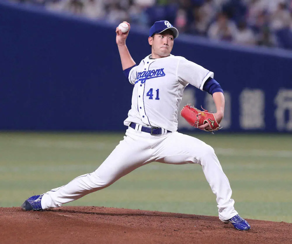 【画像・写真】中日・勝野「自分のやることはできたと思います」好投7回2安打無失点も打線の援護なく