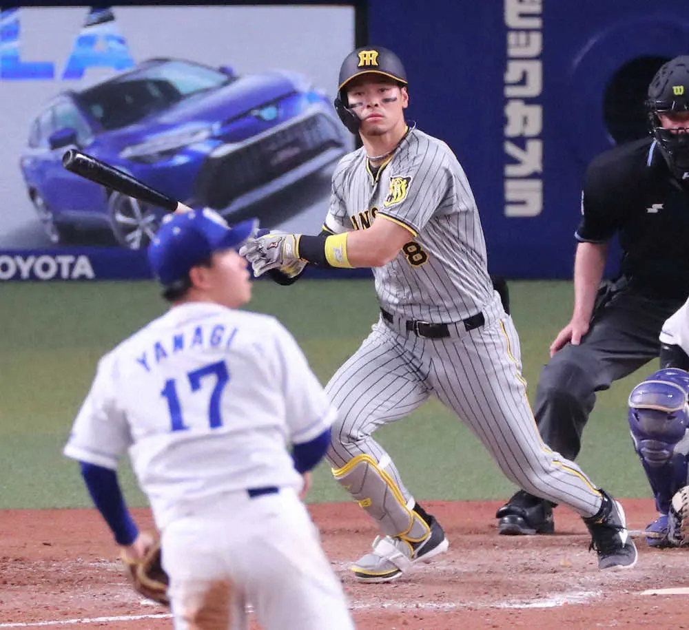 【画像・写真】阪神「2番佐藤輝」継続示唆　井上ヘッド「明日あたりも2番でいこうかなと」