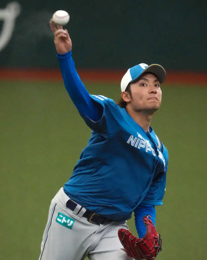 【画像・写真】日本ハム・大海　昨季3戦2勝のZOZOで今季初勝利目指す「いいイメージがある」