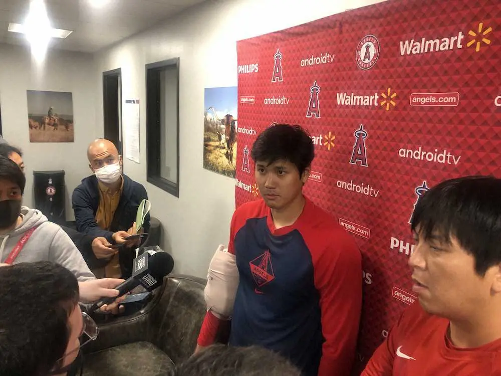 【画像・写真】【大谷翔平　一問一答】満塁弾被弾はスプリット落ちず「ただの半速球」打撃は「ちょっとのズレ」