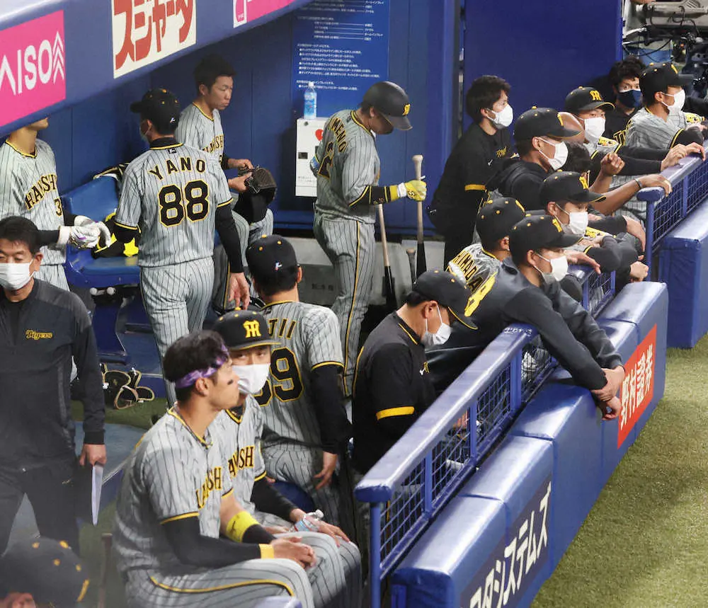 【画像・写真】阪神、15日巨人戦に負けると勝率・059に　市外局番で同じなのは…