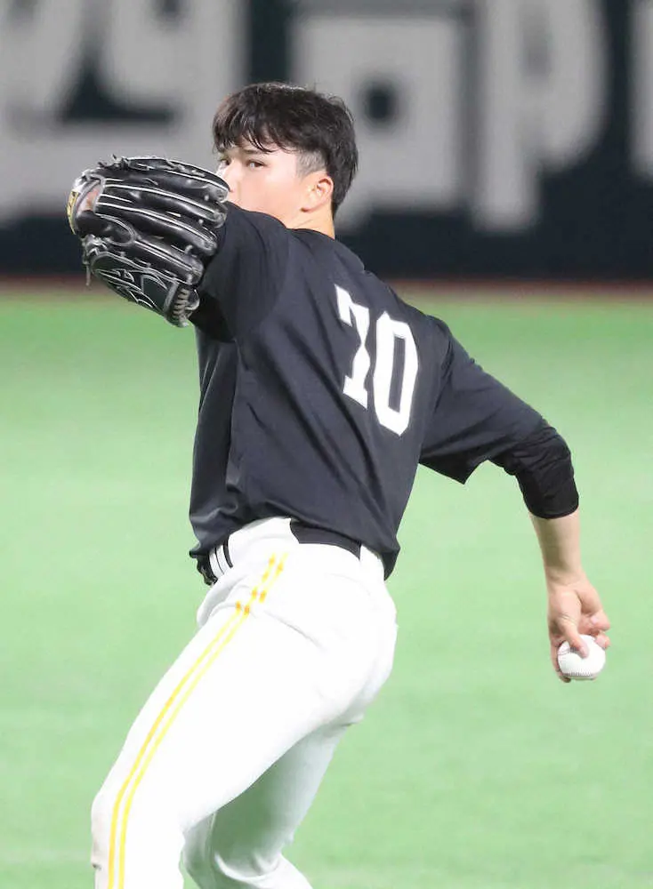 【画像・写真】ソフトB19歳・田上が再び1軍先発　歩む奥川、朗希ロード　森山コーチ「故障考えて」中10日で登板へ