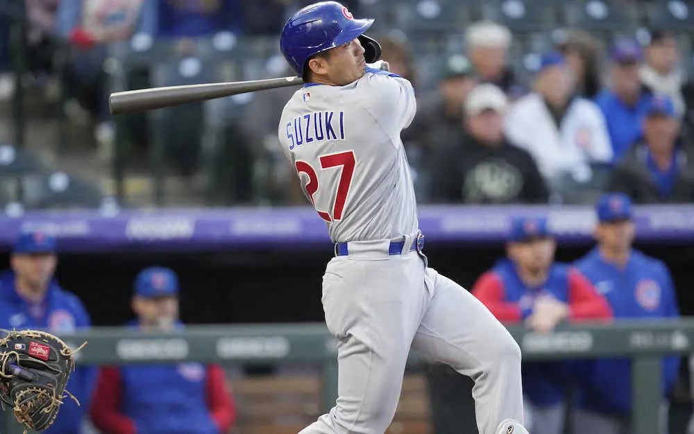 【画像・写真】カブス・誠也、開幕6戦で日本選手最速10打点!早くも新人王オッズトップ