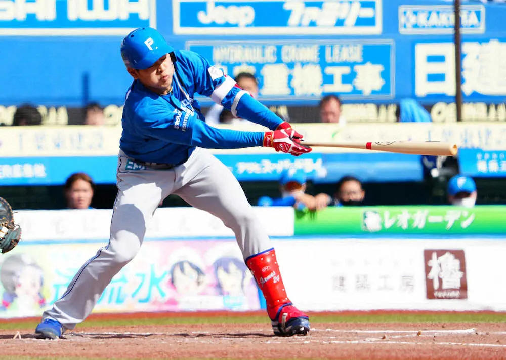 【画像・写真】日本ハム・新庄監督起用ズバリ　1、2番コンビで石川に今季初の自責点付ける