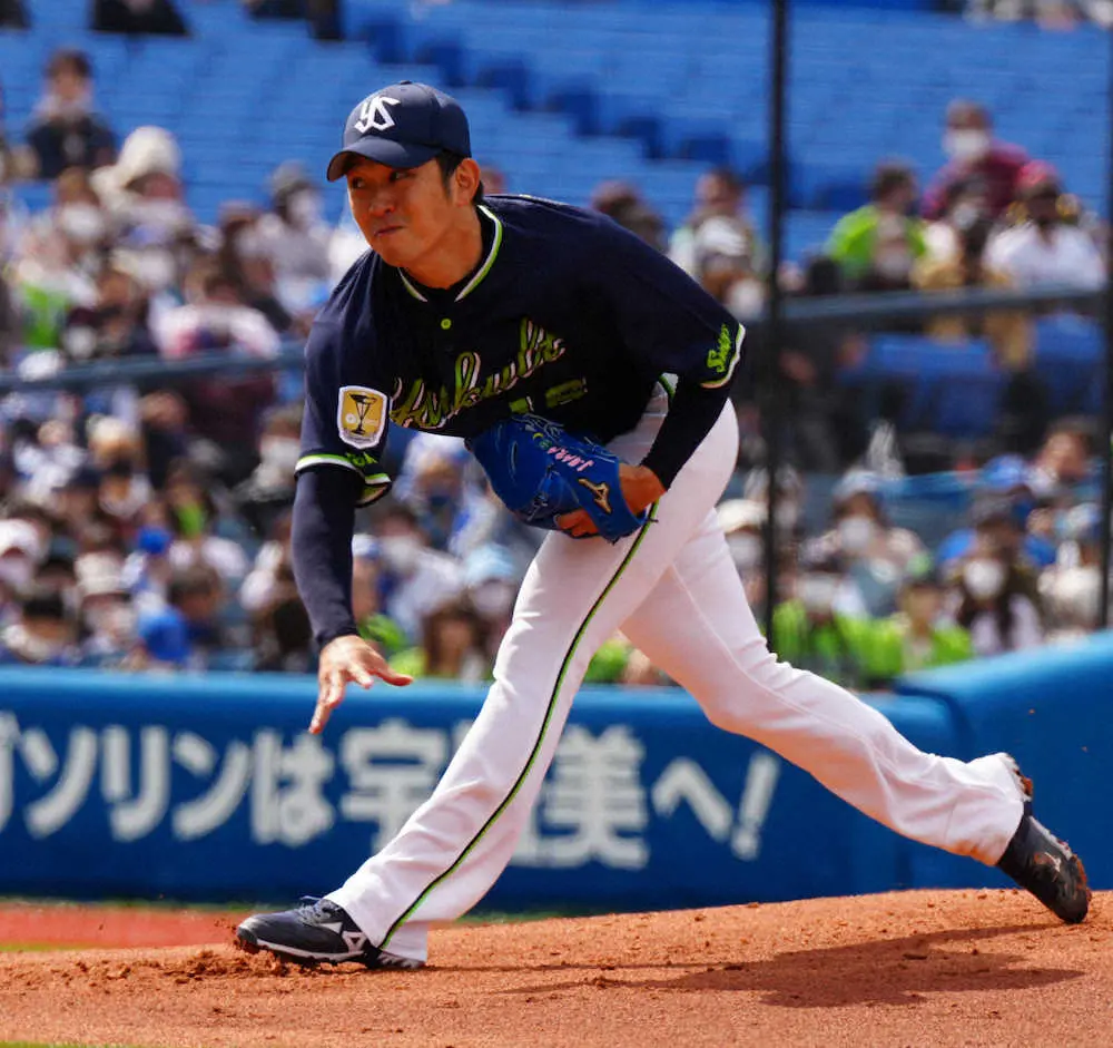 【画像・写真】ヤクルト原　3回4失点で降板「申し訳ないです」