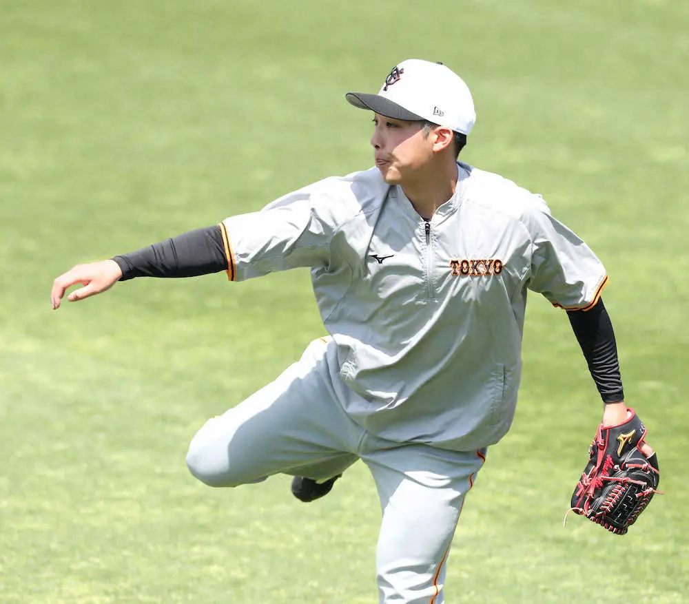 【画像・写真】連敗ストップへ巨人・赤星が17日阪神戦に先発「精いっぱい頑張ります」