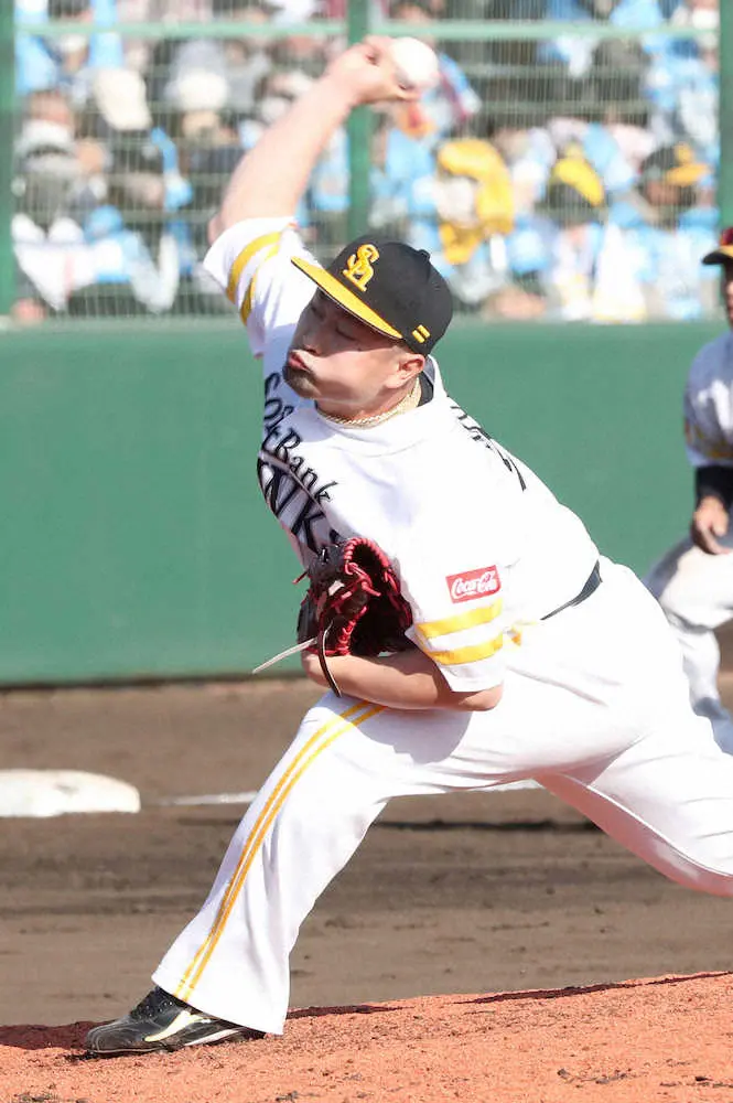 【画像・写真】岸川勝也氏　球速落ちたソフトB・森はコントロールの狂いが命取りに　投球の組み立てには慎重さ必要