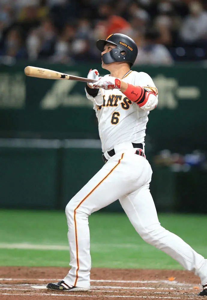 【画像・写真】巨人・坂本勇人が東京ドーム最多970安打　先制弾&左前打で阿部慎之助の記録を一気に超える