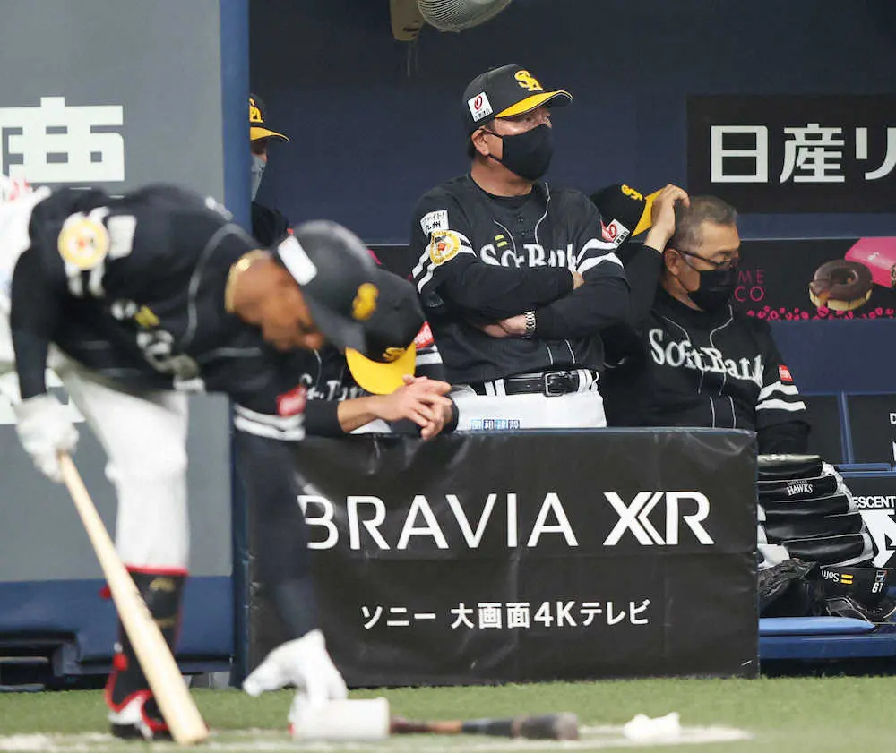 【画像・写真】ソフトバンク　左腕アレルギーで連勝逃す…藤本監督「打てんかったね」
