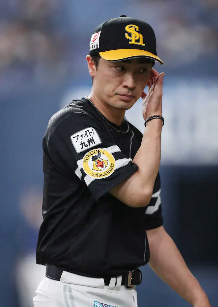 【画像・写真】ソフトバンク・和田　今季初黒星「粘ることができなかった」