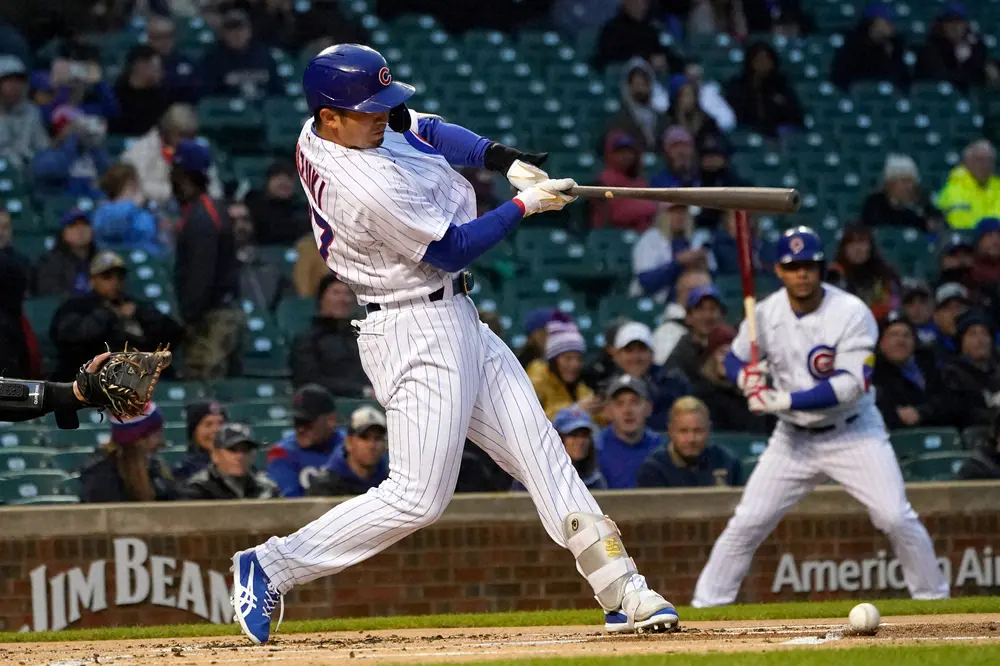 【画像・写真】カブス鈴木誠也、4打数1安打　4試合ぶり快音で笑顔　チームは4連敗