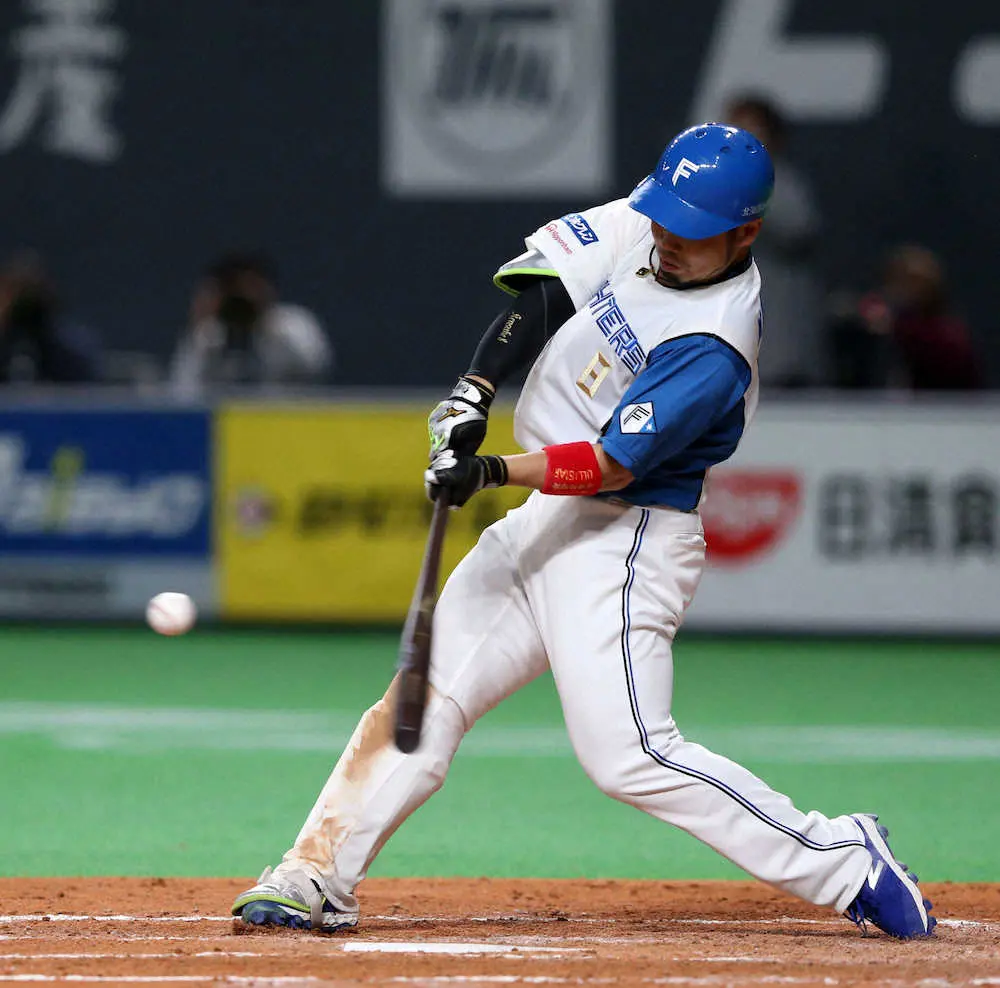 【画像・写真】日本ハム・近藤　2戦連発！サイクルならずも猛打賞でリーグ4位の打率・324に浮上
