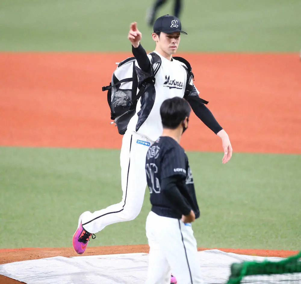 【画像・写真】ロッテ佐々木朗希　完全試合の相手オリックスとの再戦「工夫をしながらゼロで抑えられるように」