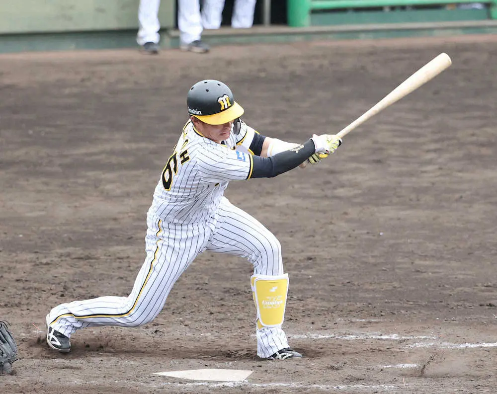 【画像・写真】阪神・北條、半年ぶり実戦復帰も辛口自己採点「まだまだ状態が上がっていない」