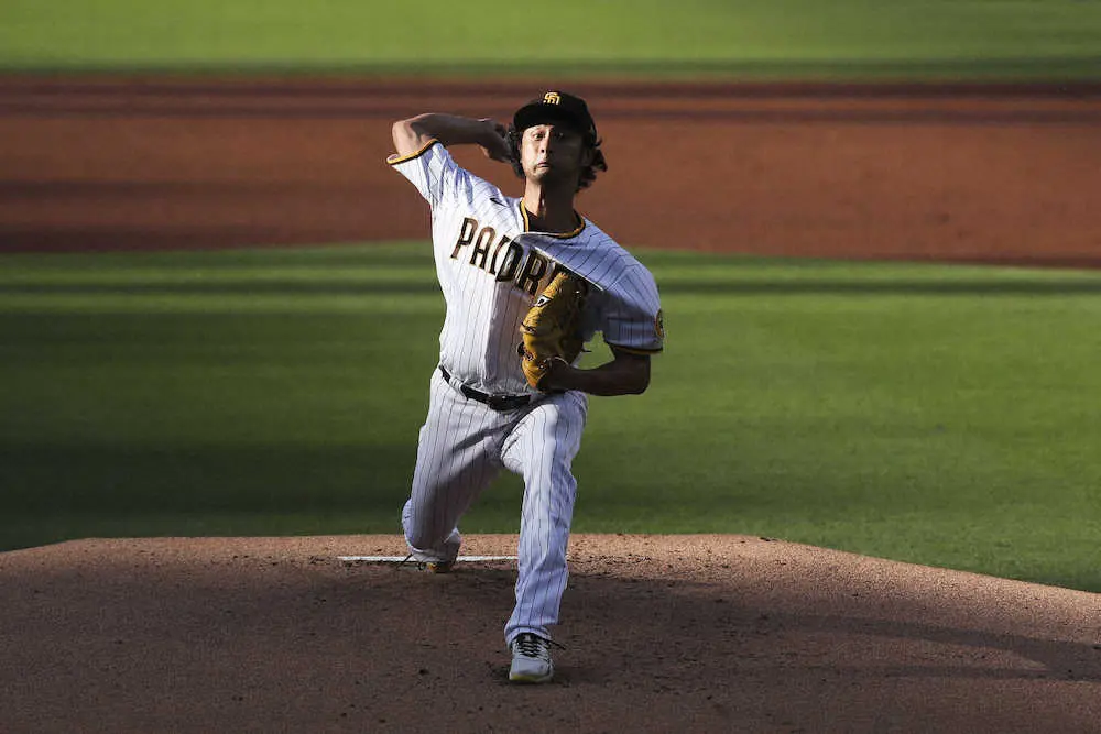 【画像・写真】ダルビッシュ　勝ち星消えた　6回1安打無失点7K好投　3回以降は完璧投球も後続打たれ