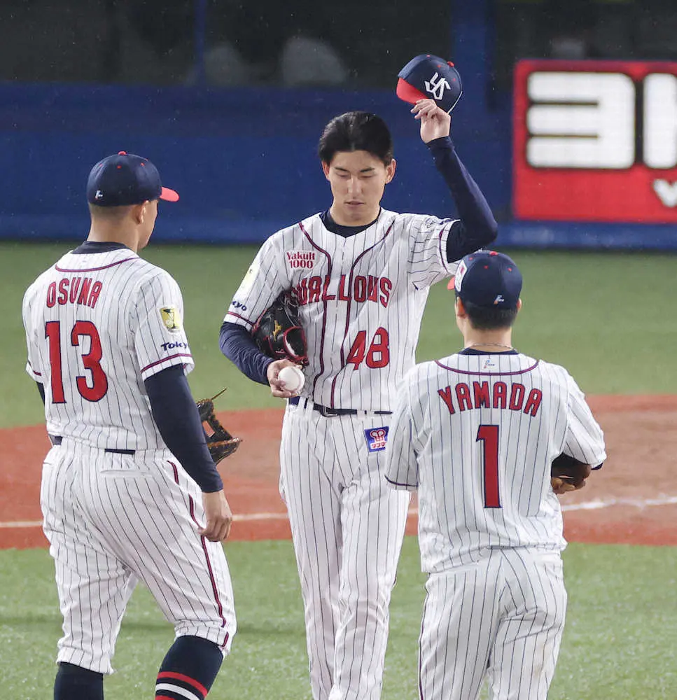 【画像・写真】ヤクルト　前夜の零封勝ちから一転　今季最多被安打＆最多タイ失点で勝率5割逆戻り