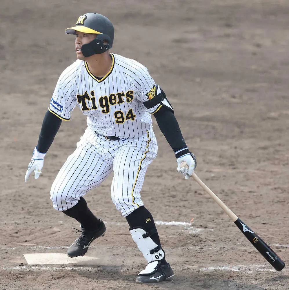 【画像・写真】阪神・原口、今季初昇格　大山負傷の一塁に経験豊富な13年目が合流
