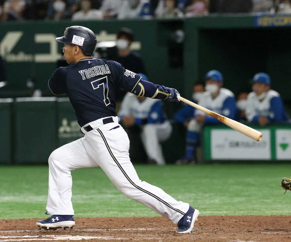 【画像・写真】オリックス　延長10回、吉田正の勝ち越し打で逆転勝ち！　由伸の黒星消す価値ある勝利