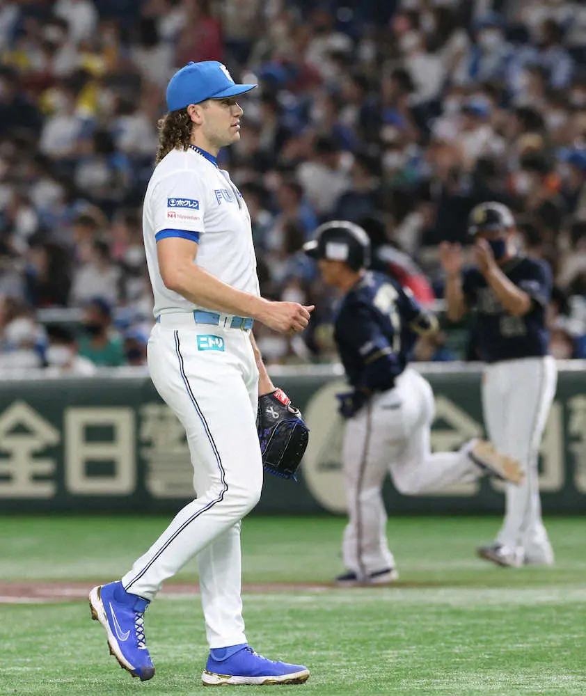 【画像・写真】日本ハム・ポンセ粘投5回2失点　来日初勝利はお預け