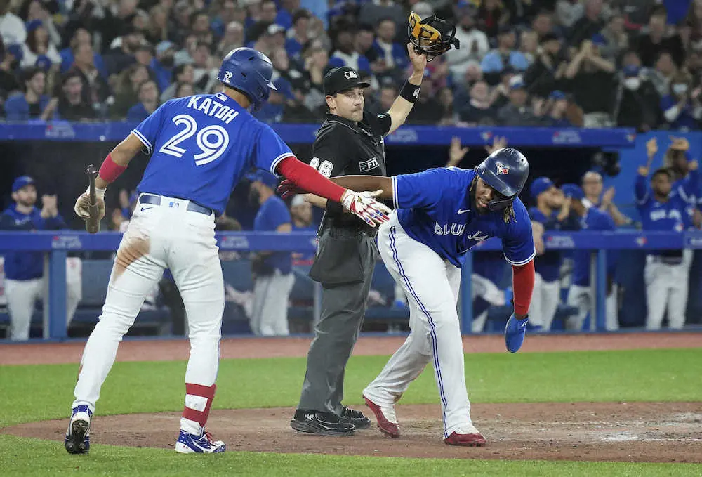 【画像・写真】Bジェイズ・加藤　2度目スタメンも初安打お預け　VS沢村も実現せず