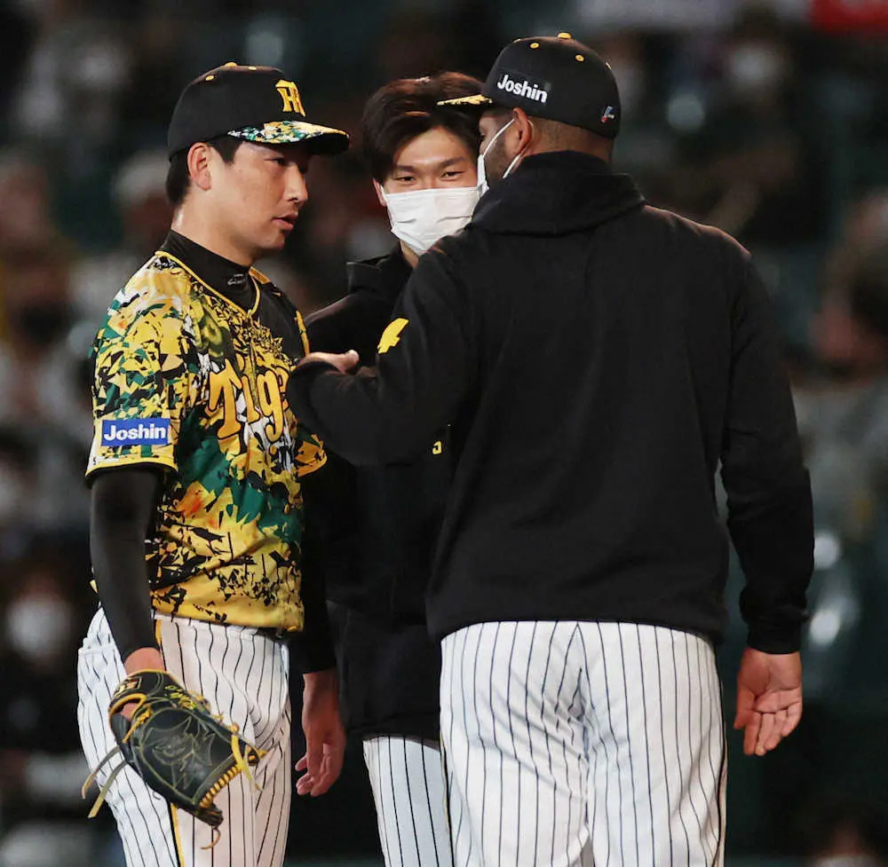 【画像・写真】阪神　16日巨人戦以来2度目の3人継投で勝利！7回アルカンタラ→8回湯浅→9回岩崎の「鉄壁」新方程式