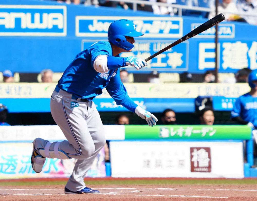 【画像・写真】日本ハム・清宮　ビッグボスの起用に応える勝ち越し打　「乗り遅れたくない一心」