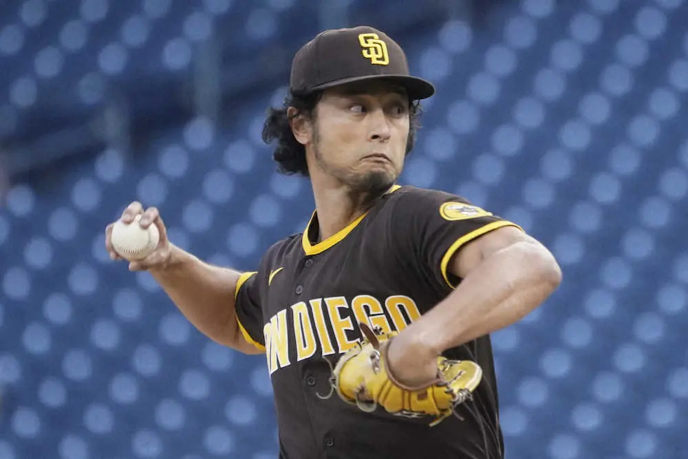 【画像・写真】パドレス・ダルビッシュ　痛烈ライナー右腕直撃もド根性2勝!黒田超えMLB通算1319回2/3到達