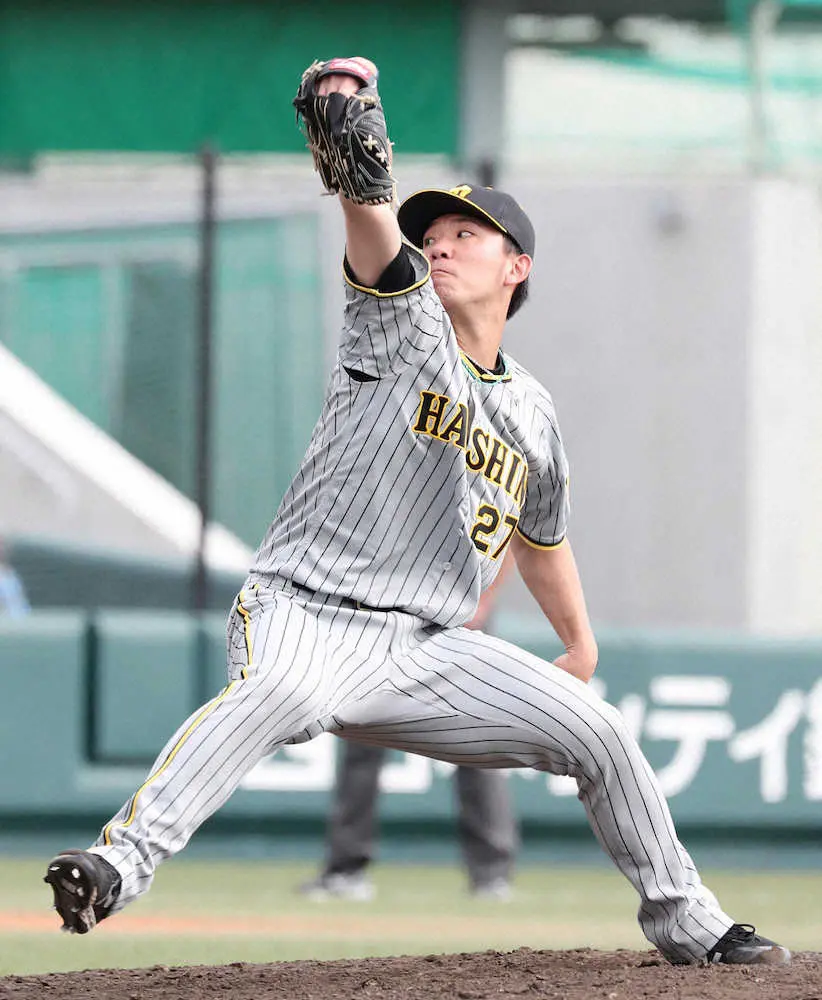 【画像・写真】阪神・伊藤将「少しでも早く1軍に」　2軍戦で復帰、2回1失点で再スタート