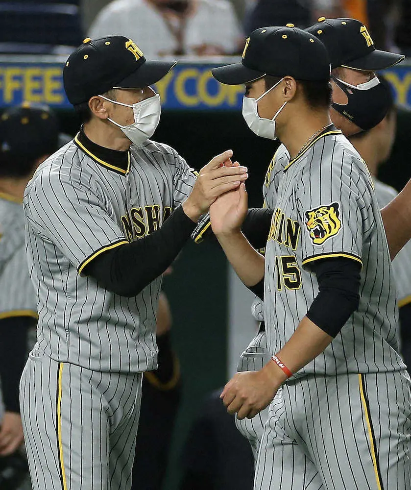 阪神 矢野監督語録 今季初勝利の西純に高い評価 投球テンポも良かったし 全てで成長を感じる スポニチ Sponichi Annex 野球