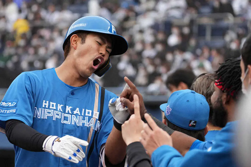 【画像・写真】日本ハム“ビッグボス打線”だ！4回に今季リーグ最多一挙9得点