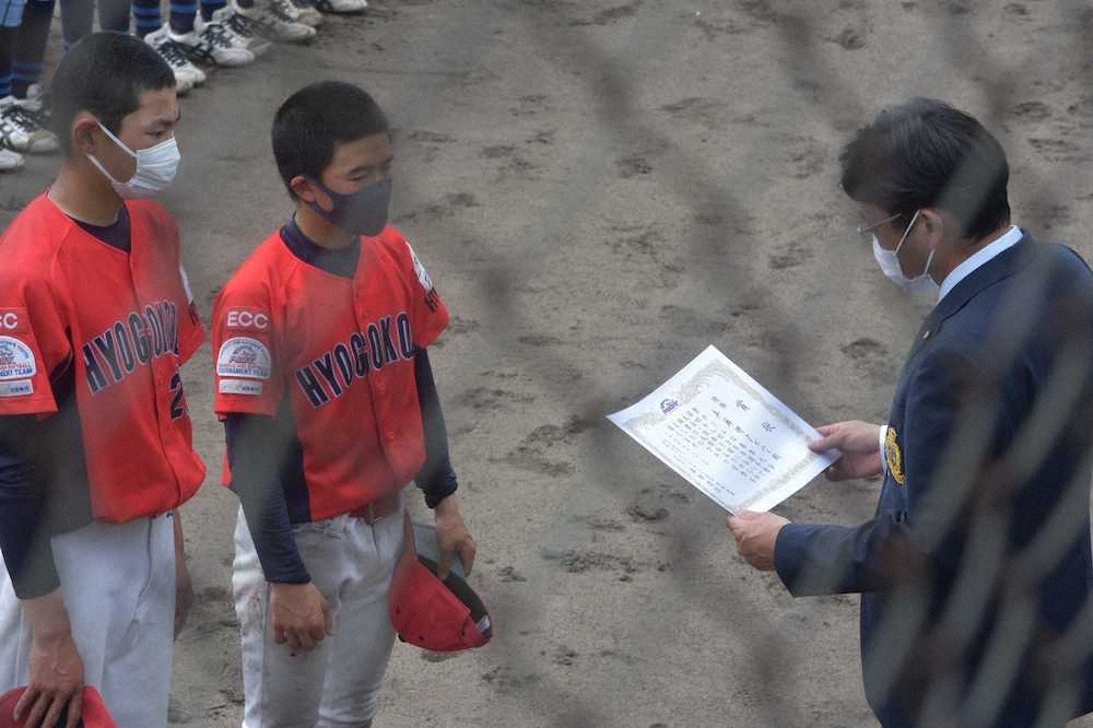 【画像・写真】ポニーリーグ　兵庫神戸が関西王者に！久下待望の一戦で3回2/3零封　昨秋のリベンジ果たした