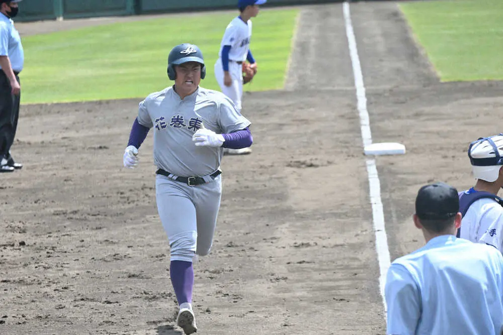 【画像・写真】怪物がリスタート！花巻東センバツ後の初戦、佐々木麟太郎は背番号17「3番・一塁」で出場