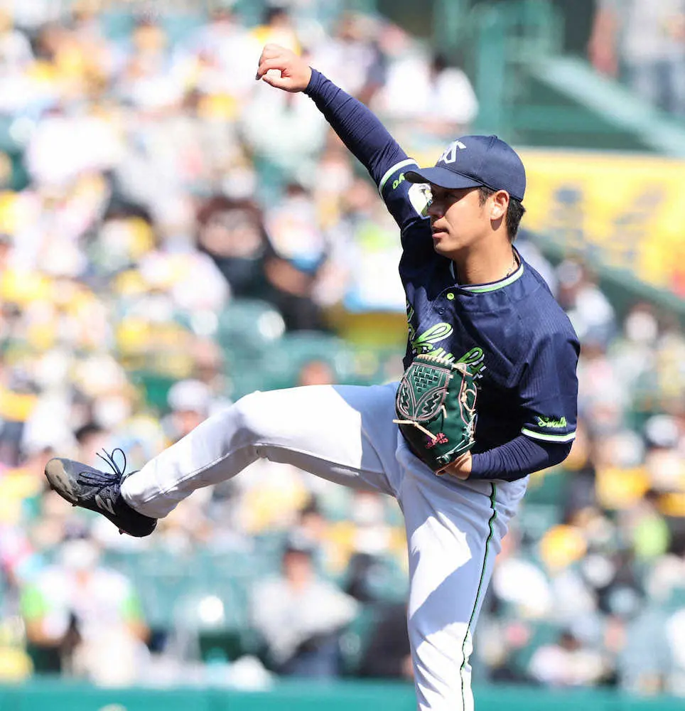 【画像・写真】“好調”阪神の連勝止めた!ライアン小川　無四球完封で今季初白星　チームを4連勝に導く
