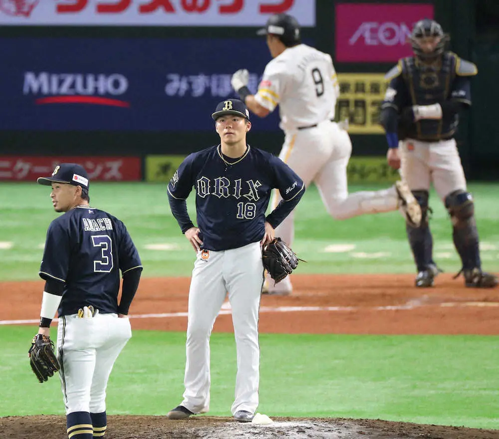 【画像・写真】「由伸だって人間だもの」ファン騒然！初の満塁被弾、7失点、膝に手…「初めて見た」「信じがたい事実」