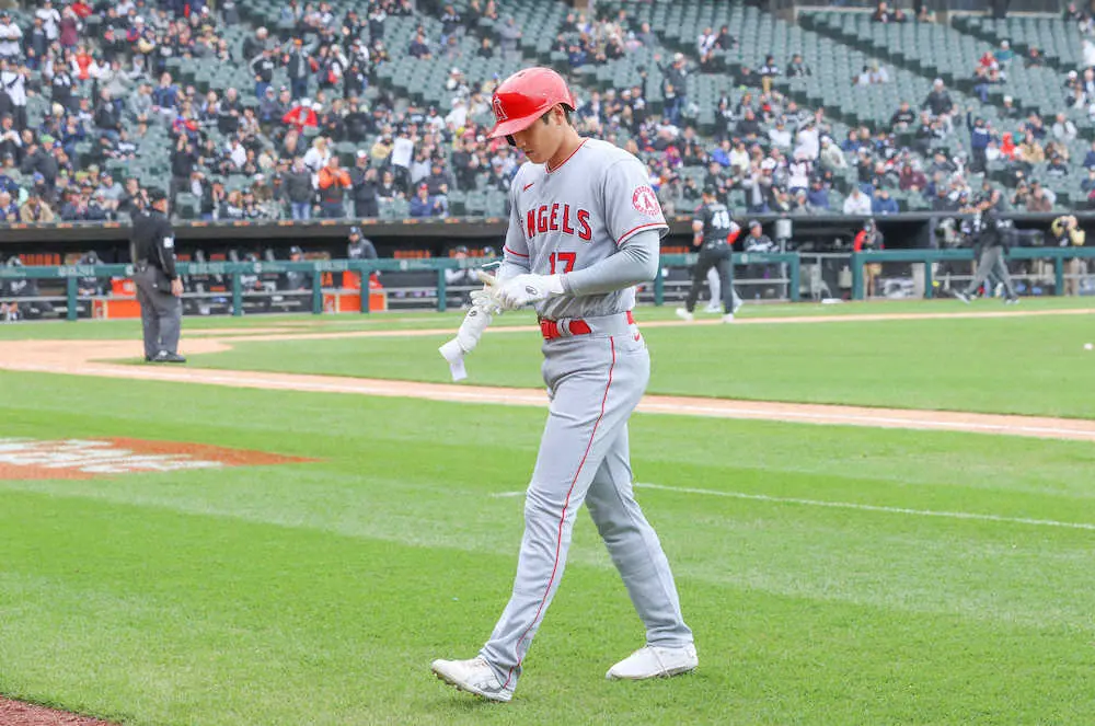 【画像・写真】エンゼルス・大谷のトレーナー明かす　右股関節に「明らかに張り」、次回登板＆先発復帰に含み