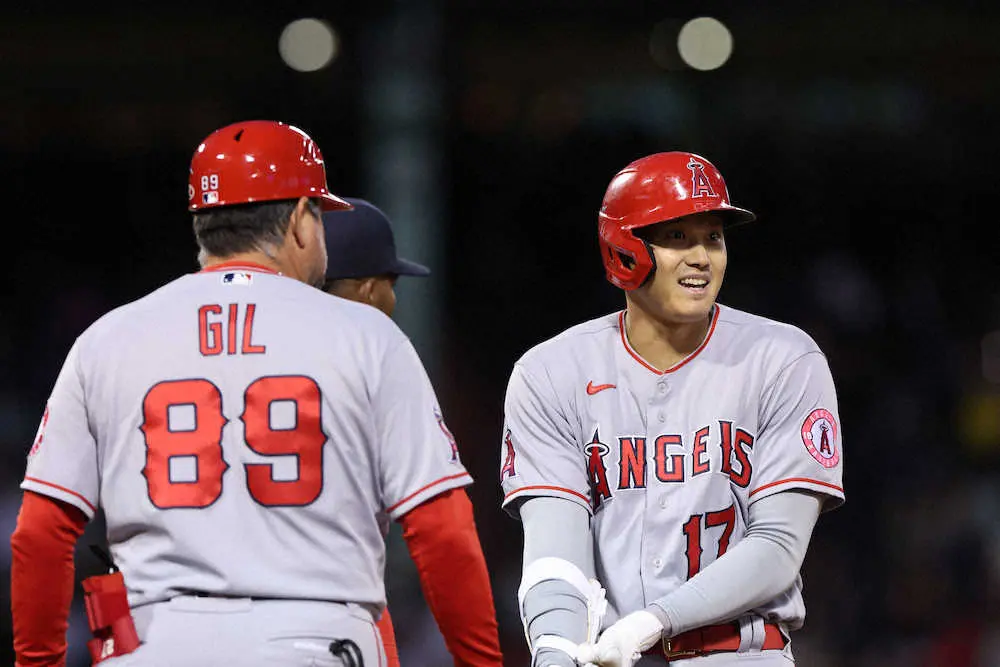 【画像・写真】大谷翔平　4試合ぶり“技あり”安打！スタメン復帰、沢村との初対決は空振り三振　次回登板は6日