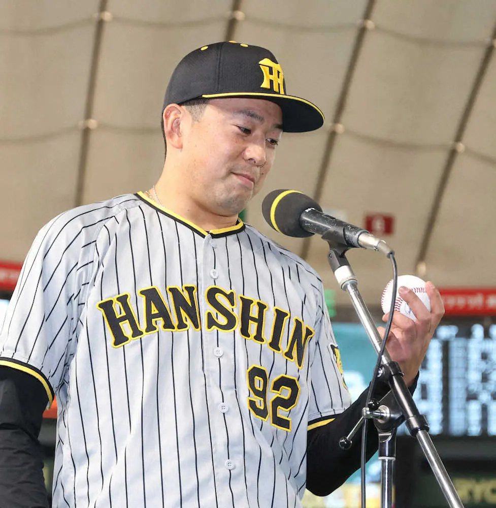 【画像・写真】阪神「なべじい」が送った米国へ感謝のLINE　球団一鈍足の変則左腕を見守った恩人とは