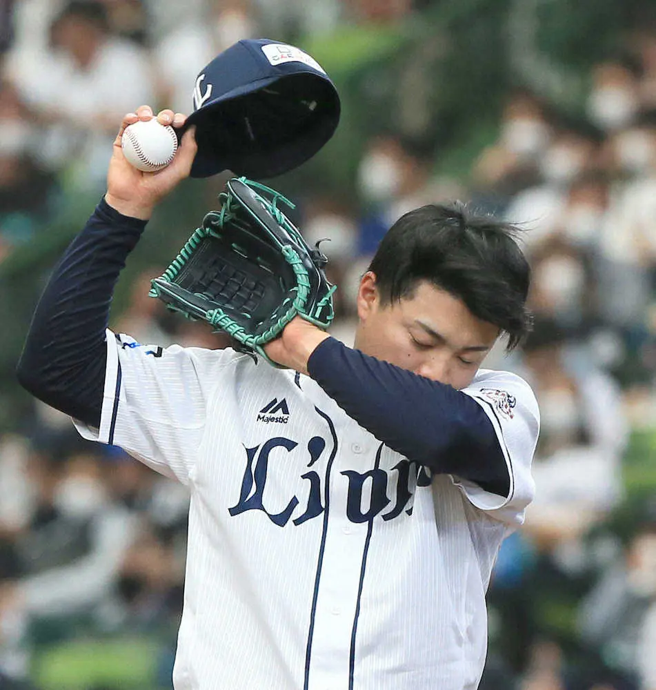 【画像・写真】西武・松本が3回7失点で敗戦　辻監督「3回の2点が痛い。5点はどうにか攻略できそうな気がした」