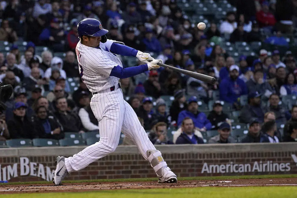 【画像・写真】カブス・誠也　4の0で苦悩の色…4月は月間最優秀新人も打率・250まで下降